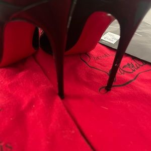 Christian Louboutin Heels size 38.5 (8)VGUC. Authentic and have original receipt